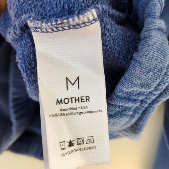 MOTHER The Drop Square Cinch Sweatshirt Mushroom Size Medium - Picture 5 of 7